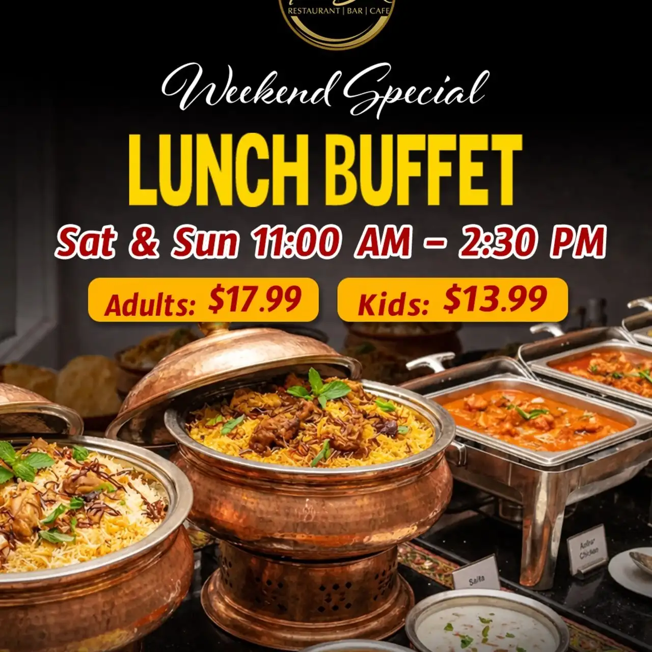 Weekend Special Lunch Buffet!