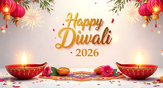 Diwali 2026 — Festival of Lights